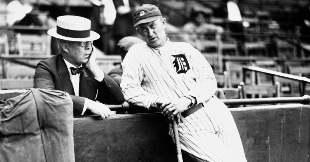 Ty Cobb in 1921